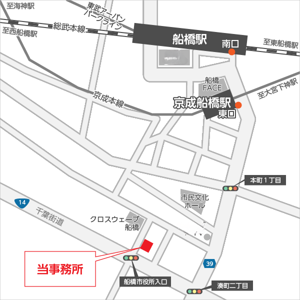 事務所周辺のご案内