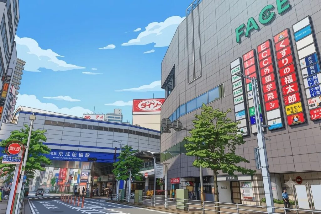 京成船橋駅　船橋シーアクト法律事務所の最寄り駅